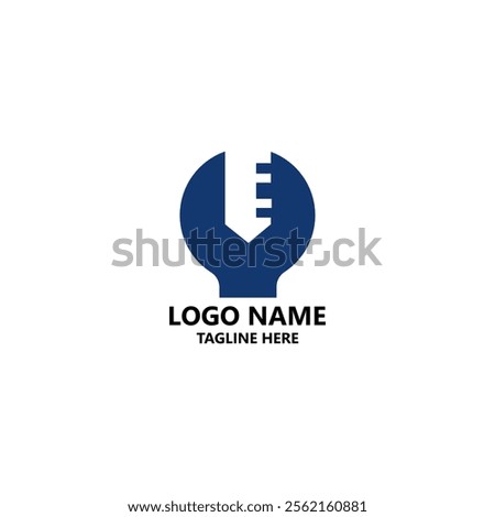 key repair logo design vector