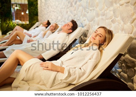 Similar – Image, Stock Photo Married couple Bath towel