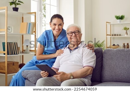 Similar – Image, Stock Photo Doctor Who ? care