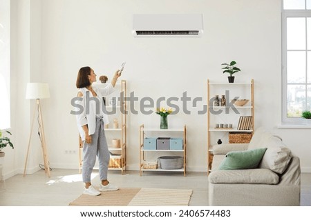 Similar – Image, Stock Photo air condition Technology