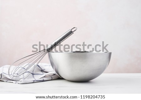 Similar – Image, Stock Photo Baking tools on marble table