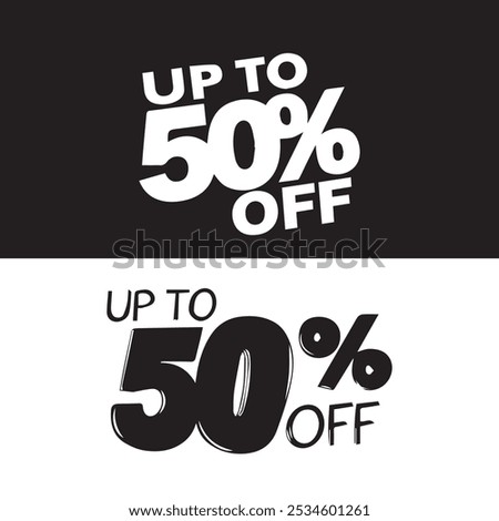 Up to 50% off png image , Up to 50% off. Sale Stamp Design. Vector Illustration
