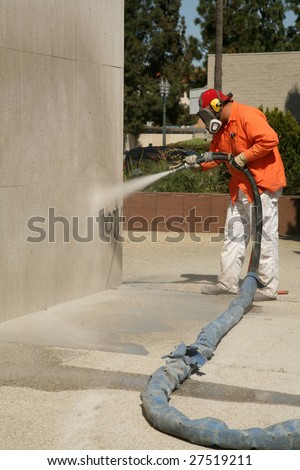 Similar – Image, Stock Photo Boringly colored concrete wall with a gap through which a bit of green creeps through.