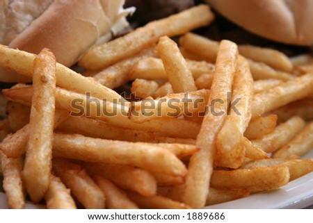 close up of seasoned Freedom Fries
