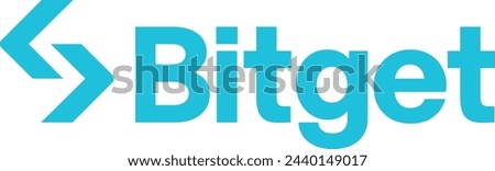 Bitget logo 2024 Blue new
