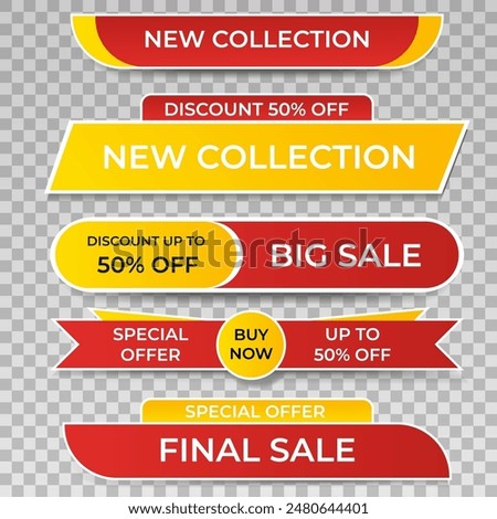 Super Sale posters, banner. Big sale, clearance. 50% off. Vector illustration. EPS 10.