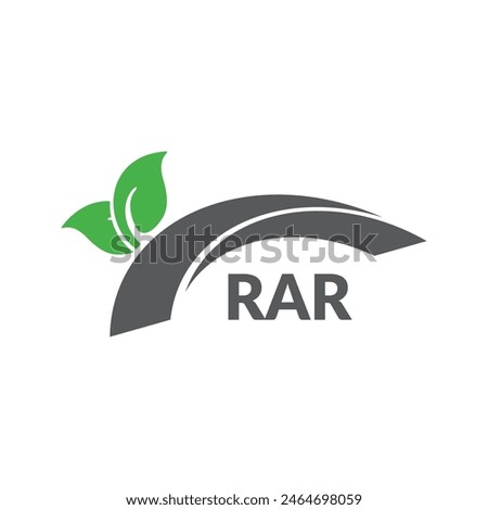 Letters RAR, RAR logo  vector template. Creative  modern letter logo design. Vector design.