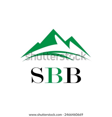 SBB letter logo design on white background. Creative  modern SBB letter logo design. Vector design.
Letters SBB, SBB logo  vector template.