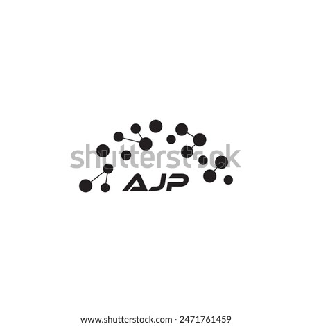 AJP letter logo design on white background. Creative  modern AJP letter logo design. Vector design.
Letters AJP, AJP logo  vector template.