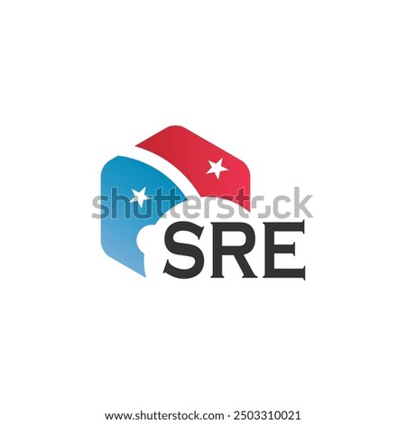 SRE letter logo design on white background. Creative  modern SRE letter logo design. Vector design.
Letters SRE, SRE logo  vector template