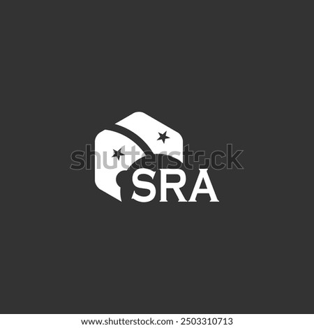 SRA letter logo design on white background. Creative  modern SRA letter logo design. Vector design.
Letters SRA, SRA logo  vector template. 