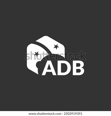 ADB letter logo design on white background. Creative  modern ADB letter logo design. Vector design.
Letters ADB, ADB logo  vector template. 