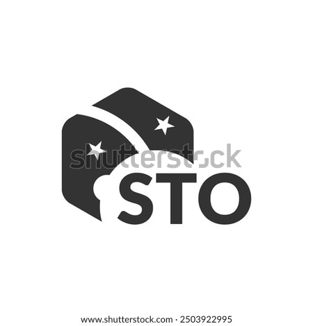 STO letter logo design on white background. Creative  modern STO letter logo design. Vector design.
Letters STO, STO logo  vector template.