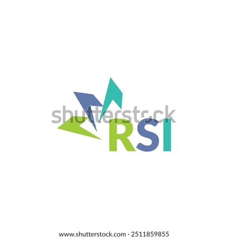 RSI letter logo design on white background. Creative  modern RSI letter logo design. Vector design.
Letters RSI, RSI logo  vector template.