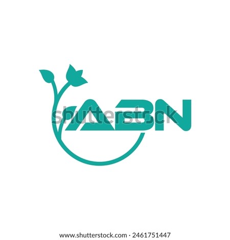 ABN letter logo vector design, ABN simple and modern logo. ABN luxurious alphabet design
