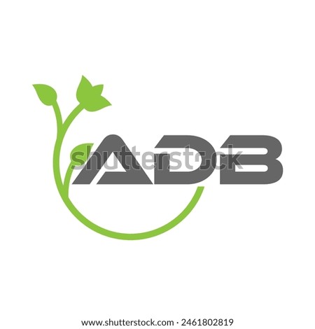 ADB letter logo vector design, ADB simple and modern logo. ADB luxurious alphabet design
