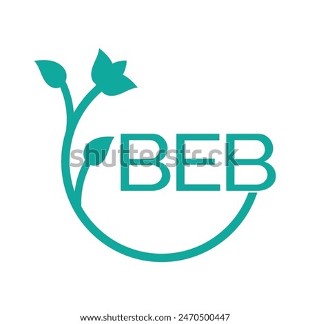 BEB letter logo vector design, BEB simple and modern logo. BEB luxurious alphabet design