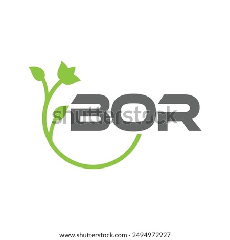 BOR letter logo vector design, BOR simple and modern logo. BOR luxurious alphabet design