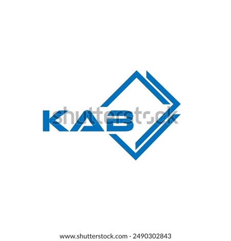 KAB Logo. Classic Lettering Minimal Fashion Designs, Vector Graphic Branding Letter Element. ABSTRACT CREATIVE LETTER LOGO DESIGN.