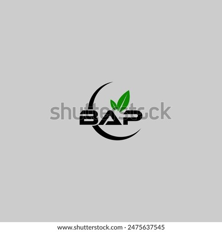 BAP letter logo design on white background. Creative modern BAP letter logo design. Vector design. Letters BAP, BAP logo vector template.