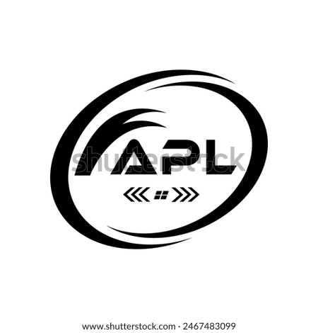 APL letter logo Design. APL Simple and modern logo. APL monogram logo. APL Abstract Alphabet vector logo Design.