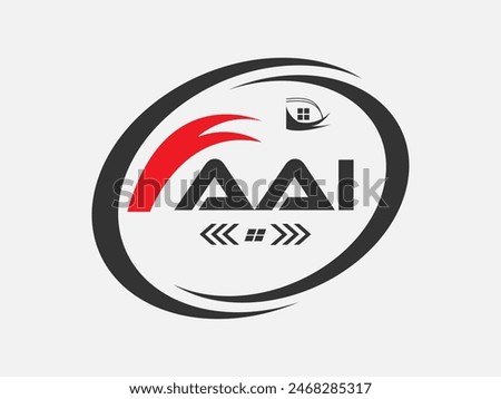 AAI letter logo Design. AAI Simple and modern monogram logo. AAI Abstract Alphabet vector Design.