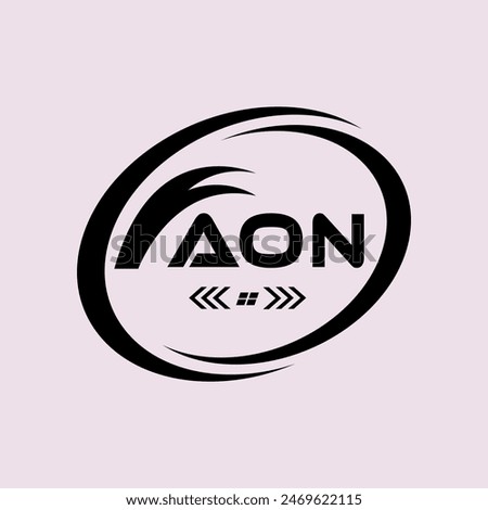 AON letter logo Design. AON Simple and modern monogram logo. AON Abstract Alphabet vector Design.