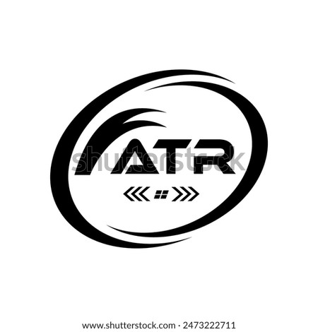 ATR letter logo Design. ATR Simple and modern monogram logo. ATR Abstract Alphabet vector Design.