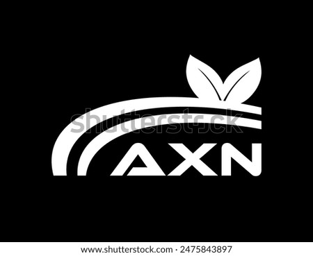 AXN letter logo Design. AXN Simple and modern monogram logo. AXN Abstract Alphabet vector Design.