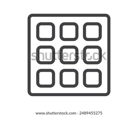 Hamburger menu icon, buttons for website, UI navigation, mobile app, presentation. Vector design elements and user Interface icons.