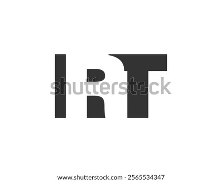 Similar – Image, Stock Photo Large black R on white background on a brick wall