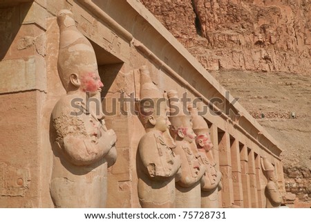Temple of Hatshepsut, Valley of the Kings, Luxor, Egypt