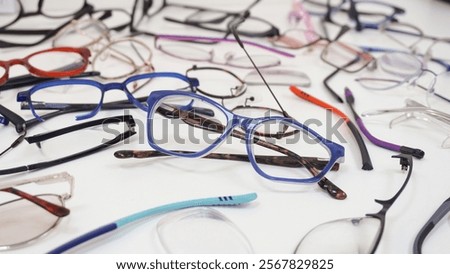 Similar – Image, Stock Photo screw lenses and shopping bags