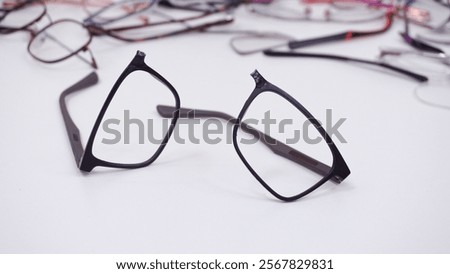 Similar – Image, Stock Photo screw lenses and shopping bags