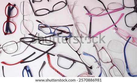 Similar – Image, Stock Photo screw lenses and shopping bags