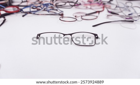 Similar – Image, Stock Photo screw lenses and shopping bags