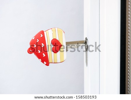 love home door key studio cutout