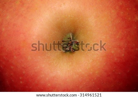 single red apple abstract background texture