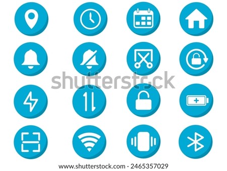 set of application icons for mobile or tablets,devices,ui,ux,program,programmer,designers,design ressources,project,