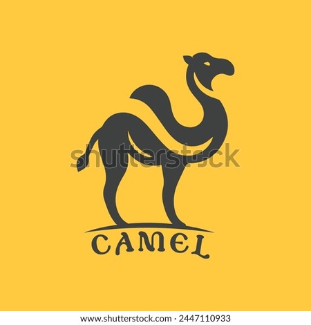 Creative Minimal logo of Camel