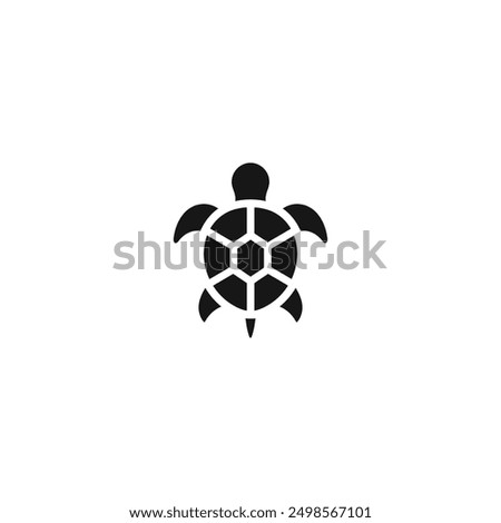 Turtle icon vector. EPS 10 editable vector