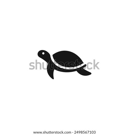 Turtle icon vector. EPS 10 editable vector