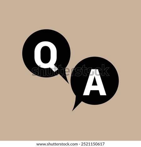 Comment question icon set. FAQ icon.  inquire bubble. ask or request icon. comment question vector icon on isolated background.