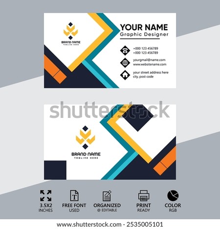 professional Modern Business Card Design