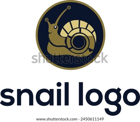 snail logo design, snail vector animal nature icon design 