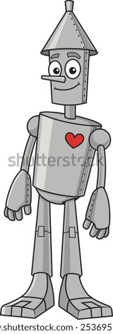 The tin man vector illustration