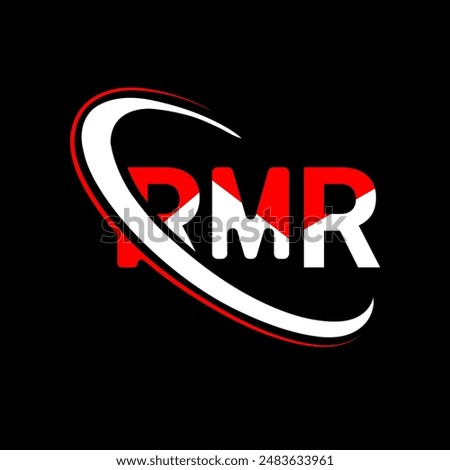 Rmr letter with rmr logo