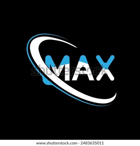 max letter with max logo