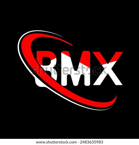 Bmx letter with bmx logo