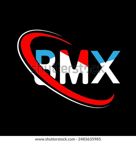 Bmx letter with bmx logo